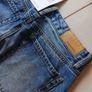 New Stradivarius ladies straight low 1410 blue jeans UK6.. EUR 34 Image 3