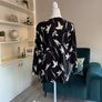 Black Floral Top from Debenhams. Size UK 14 / EU 42 Image 9