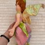 Disney Prilla Fairies Soft Plush Disney Store Fairy Doll dirty approx. 52 cm. Used Please see photos Image 8