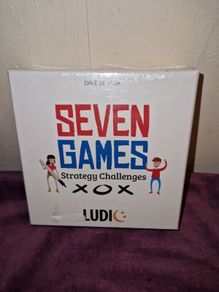 Brand New Seven Games Strategy Challenges - Sealed