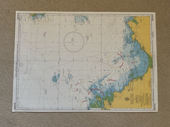 Admiralty Charts for Channel Islands