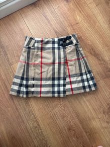 Burberry Plaid Mini Skirt