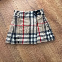 Burberry Plaid Mini Skirt