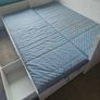 IKEA Hemnes day-bed, white, 3 drawers, 3 mattresses included Image 6
