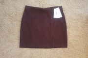 NEW BNWT faux suede Mini Skirt