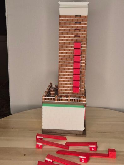 Santa Chimney Advent Calendar