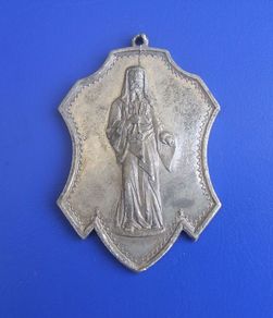 A unusual vintage ST. PETER medallion (pre-1950s)