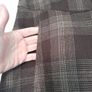 Skirt checkered, with pockets Image 3