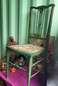 A lovely old decorative chair