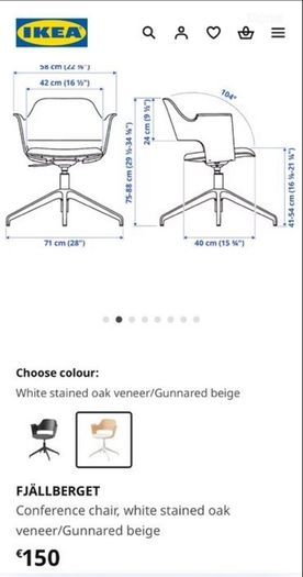Ikea Fjallberget Chair
