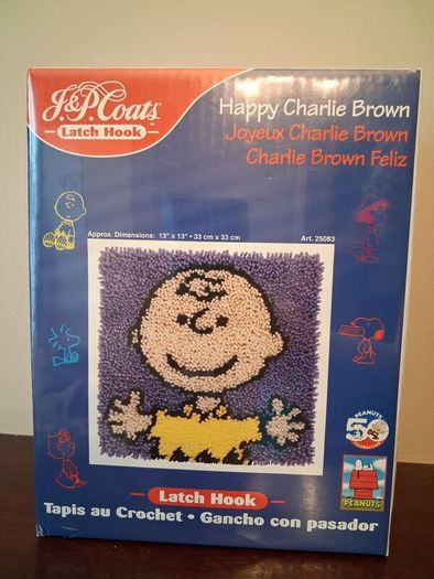 Vintage Peanuts Latch Hook Kit