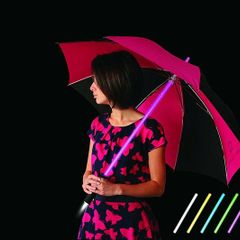 Umbrella With a Torch Handle /Multi Colour LED light display