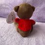 Brand New Brown & Red Teddy Bear Image 3