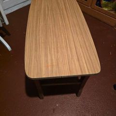 Vintage Coffee Table with Magazine Rack
