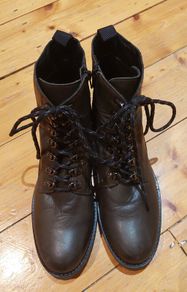 Carl Scarpa green ankle boots size 8 Eur 42 - lovely soft leather and lace closing detail - postage included