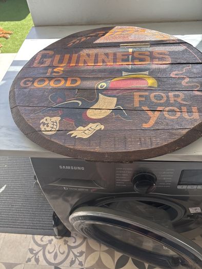Guinness wooden sign