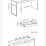 Ikea Micke desk Image 3
