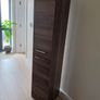 Walnut Bathroom Tall Boy Storage Image 2