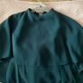 BNWT COAST forest green cape shift dress size 12 Image 8