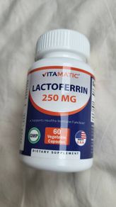 Lactoferrin, 250 mg, 60 Capsules