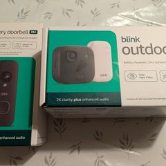 Blink Video doorbell and outdoor camera