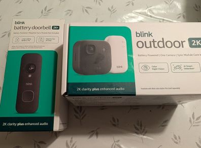 Blink Video doorbell and outdoor camera