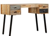 Writing Desk Solid Reclaimed Teak 110x50x76 cm