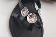 new flip flop sandles tag attached