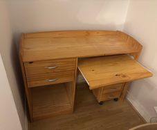 computer desk and drawers