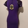 Purple Sequin Occasion Dress, New With Tags, Image 8