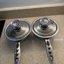 stainless steel saucepans featuring "Thermo Control" knobs on the lids Image 4