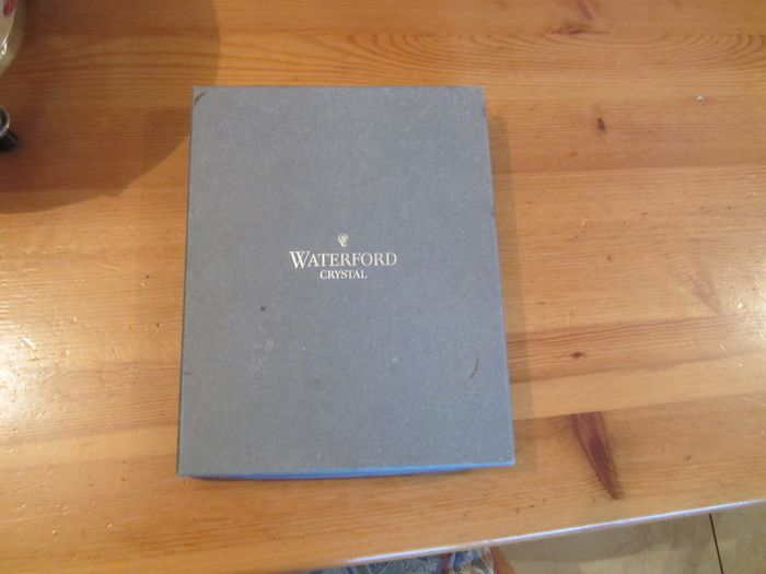 Waterford crystal baby photo frame
