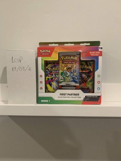 Pokemon First Partner Illustration Collection Series 1 - Sealed