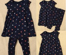 Mothercare Dress & Leggings Matching Set
