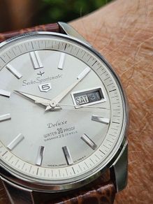 Watch Seiko 5 Deluxe. 1964.Servised.