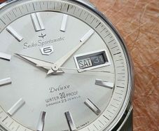 Watch Seiko 5 Deluxe. 1964.Servised.