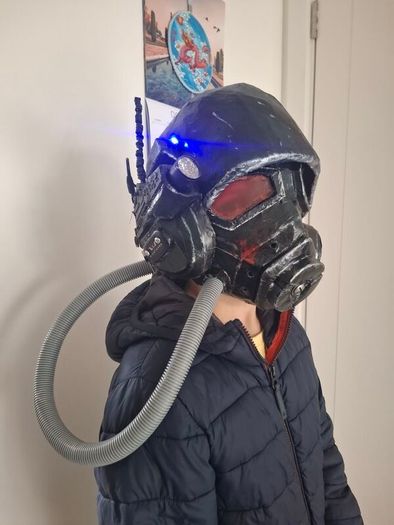 Fallout veteran helmet and mask halloween