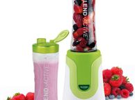 main image for ad Blend Active Personal Blender &amp; Smoothie Maker with 2 Portable Blending Bottles (600ml), 300W, Green [VBL062]