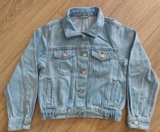 Girls denim jacket - size 9-10 years