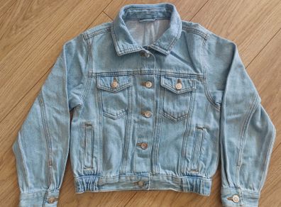 Girls denim jacket - size 9-10 years