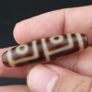 Anitque Himalayan 4 Eyes Tibetan Agate Bead Amulet Image 4
