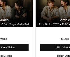 2 Standing Amble Tickets
