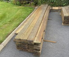 Timber Decking - excellent condition
