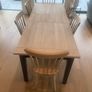 Solid Oak Neptune Table and Chairs Image 2