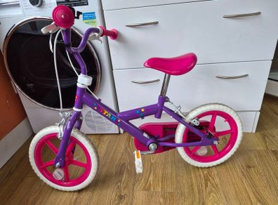 kids 14" bike with stabilisers