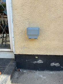 Electrical outdoor sockets supply and fit