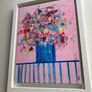 Original Irish Abstract Painting Irish Art Floral Art Original Floral Painting Image 2