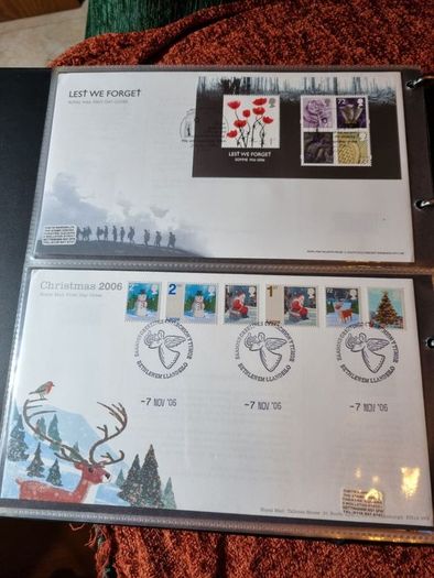 Mint UK FDC album