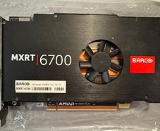 Barco MXRT-6700 8GB GDDR5 PCIe x16 4x DisplayPort Medical Graphics Card AMD