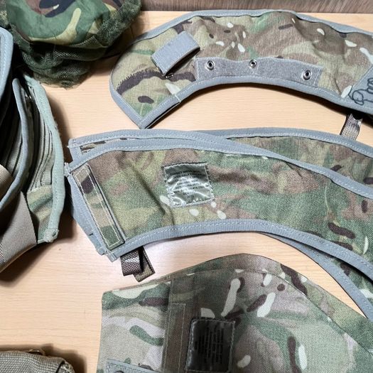 JobLot MTP Mk4 Osprey Body Armour Brassards, Collars, Shoulder Pads, Pouches